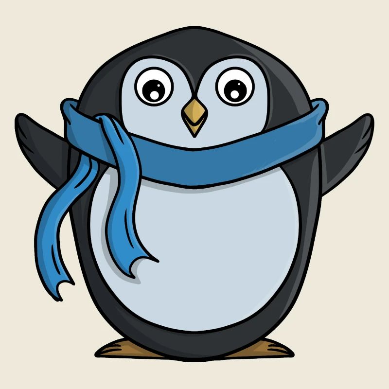 Niedlicher Pinguin