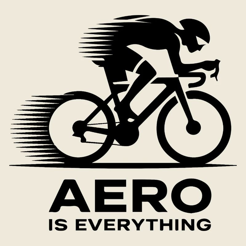 Aero Cyclist Silhouette Gift