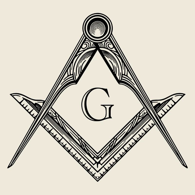 Masonic Symbol Angle & Compass Freemasonry