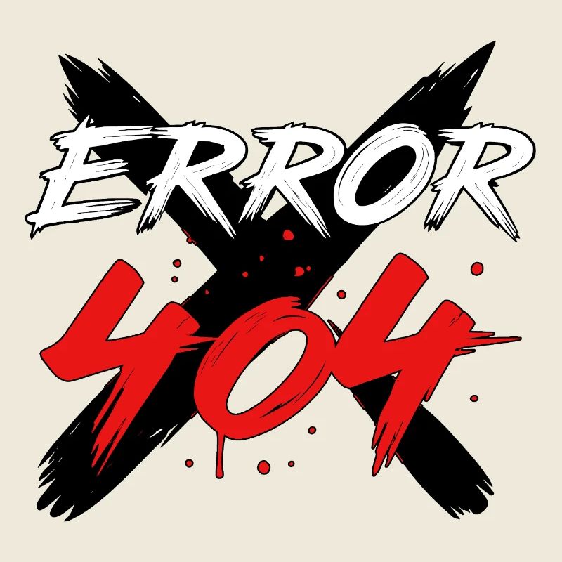 404-Fehler-Glitch-Zeichen