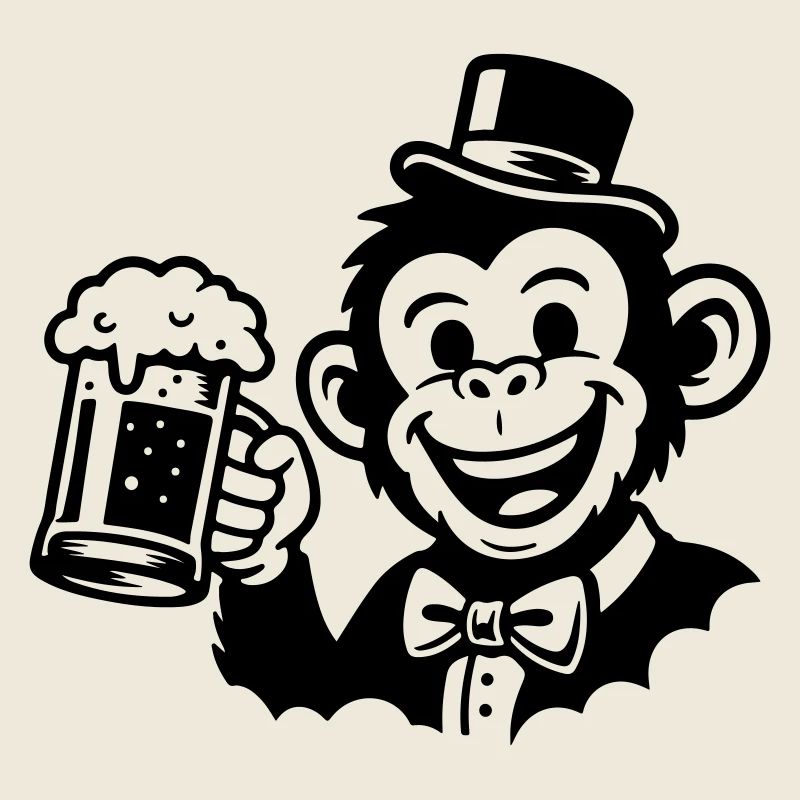 Le Marié Singe Célibataire