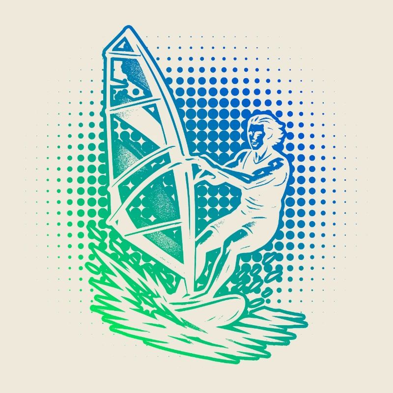 Conception compacte de planche à voile pour la planche à voile