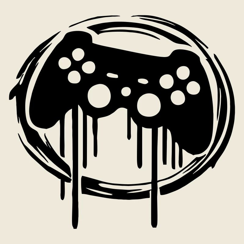 gaming kontroller kreis muster
