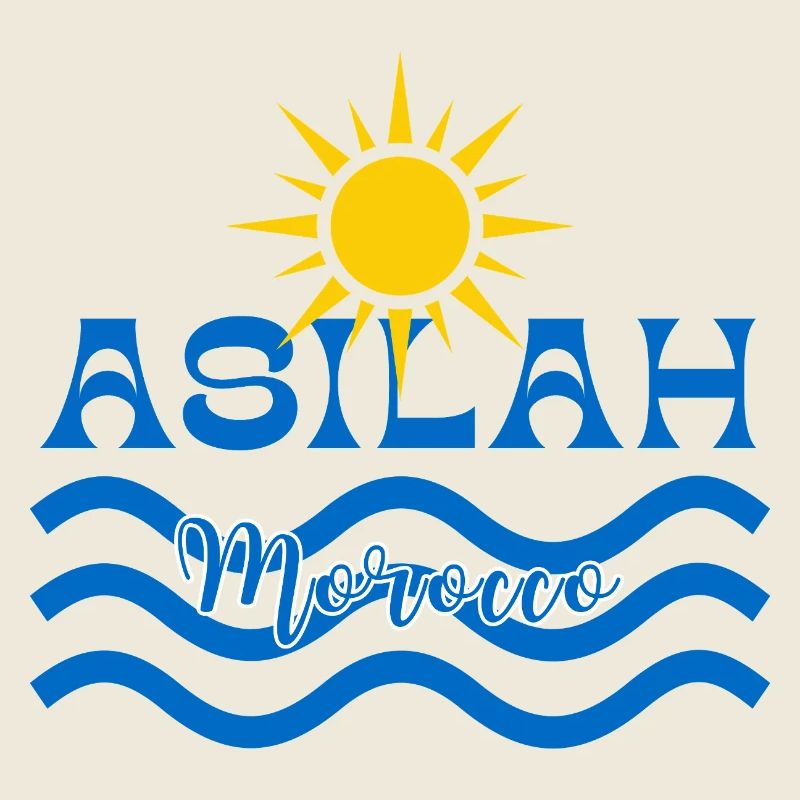 Asilah Morocco Sun Waves