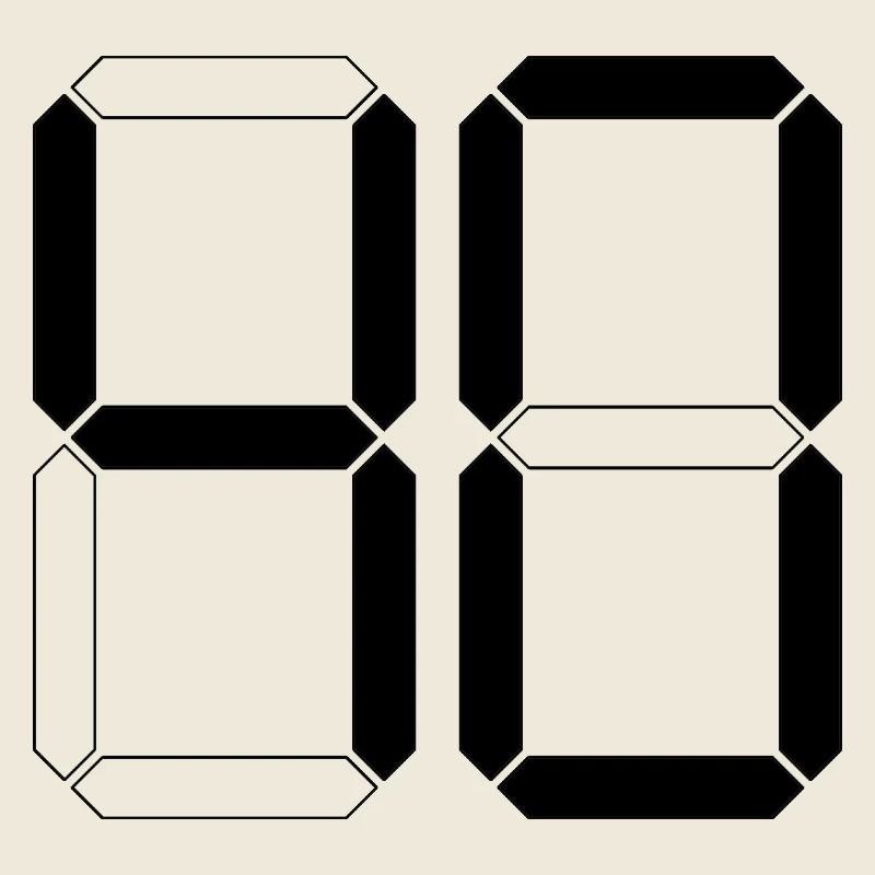 NUMMER 40 Vierzig Geburtstag Geschenk Digital