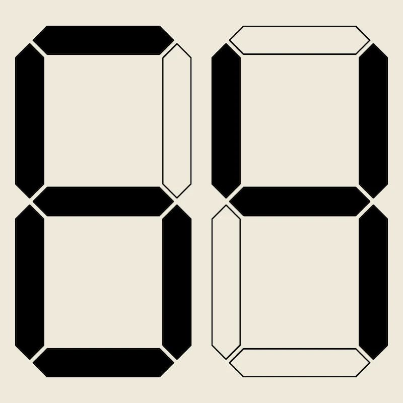 NUMBER 64 Sixty-Four Gift Digital