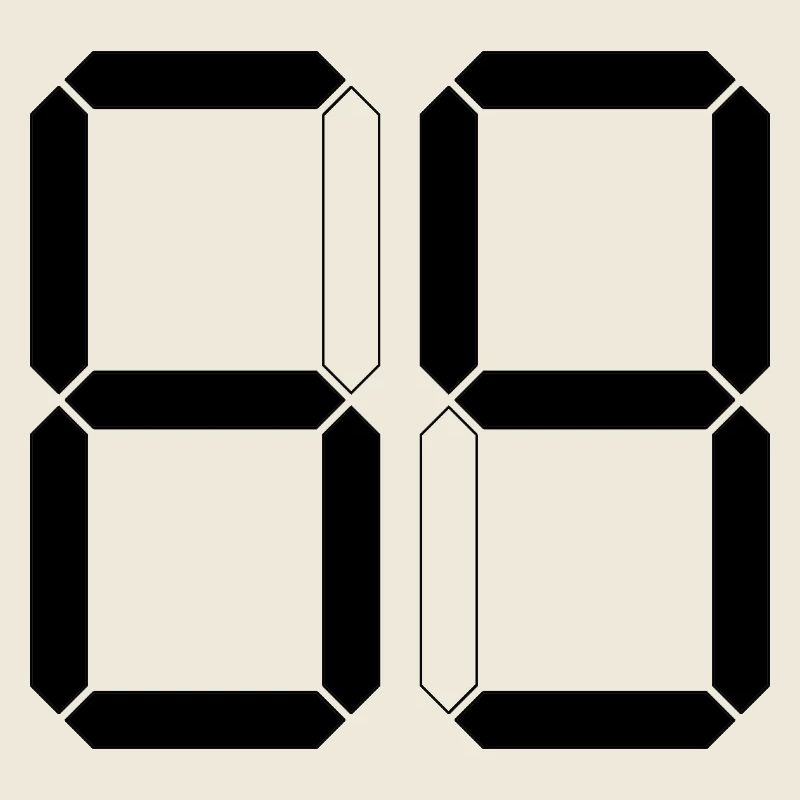 NUMBER 69 Sixty-Nine Gift Digital