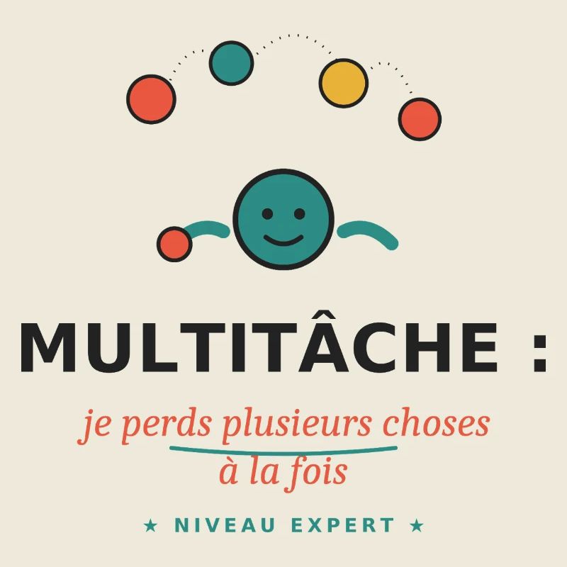 Multitâche: je perds plusieurs choses