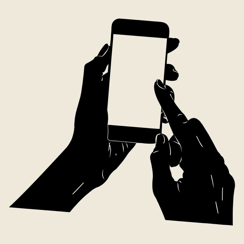 Smartphone in der Hand
