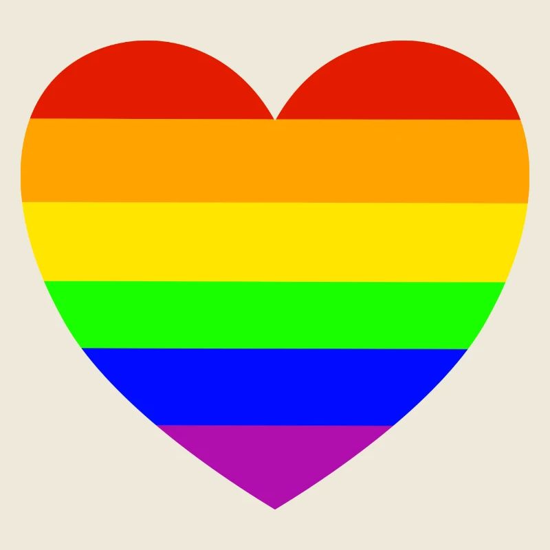Regenbogenherz Pride Design