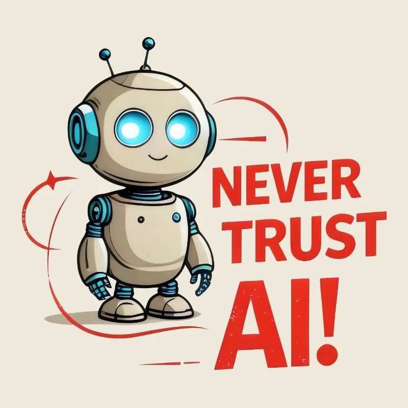 Never Trust AI