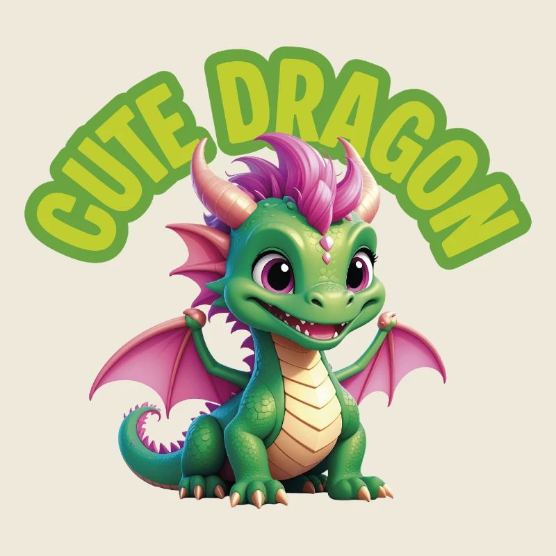 Niedlicher Drache
