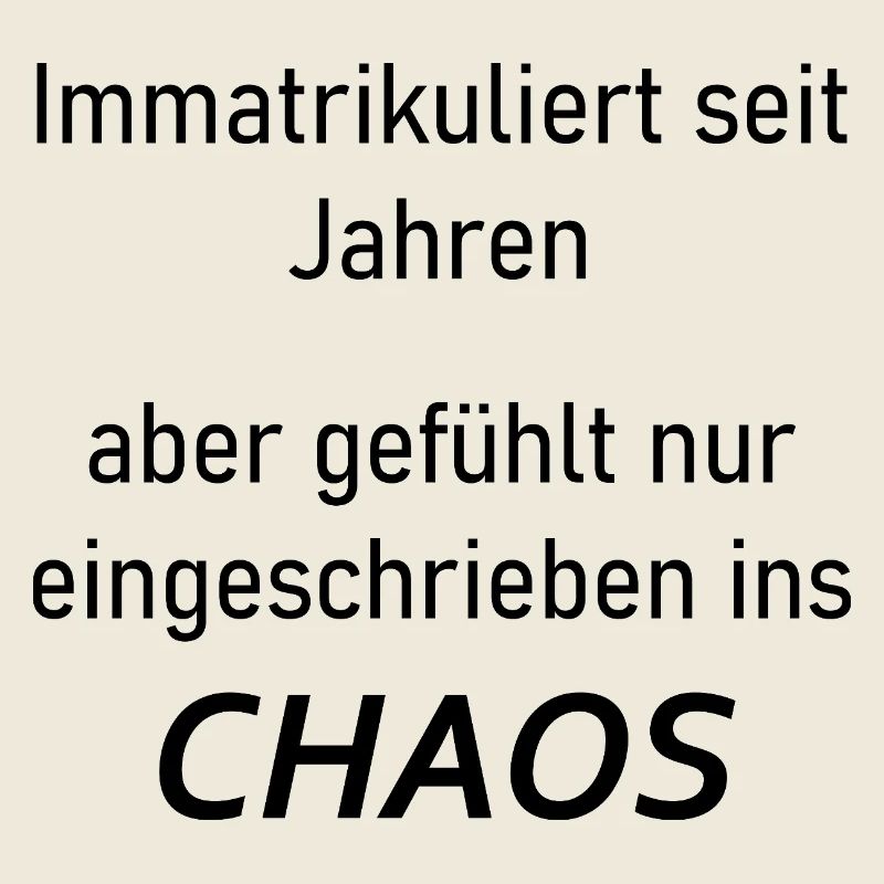 Unispruch "Immatrikuliert ins Chaos" Studenten