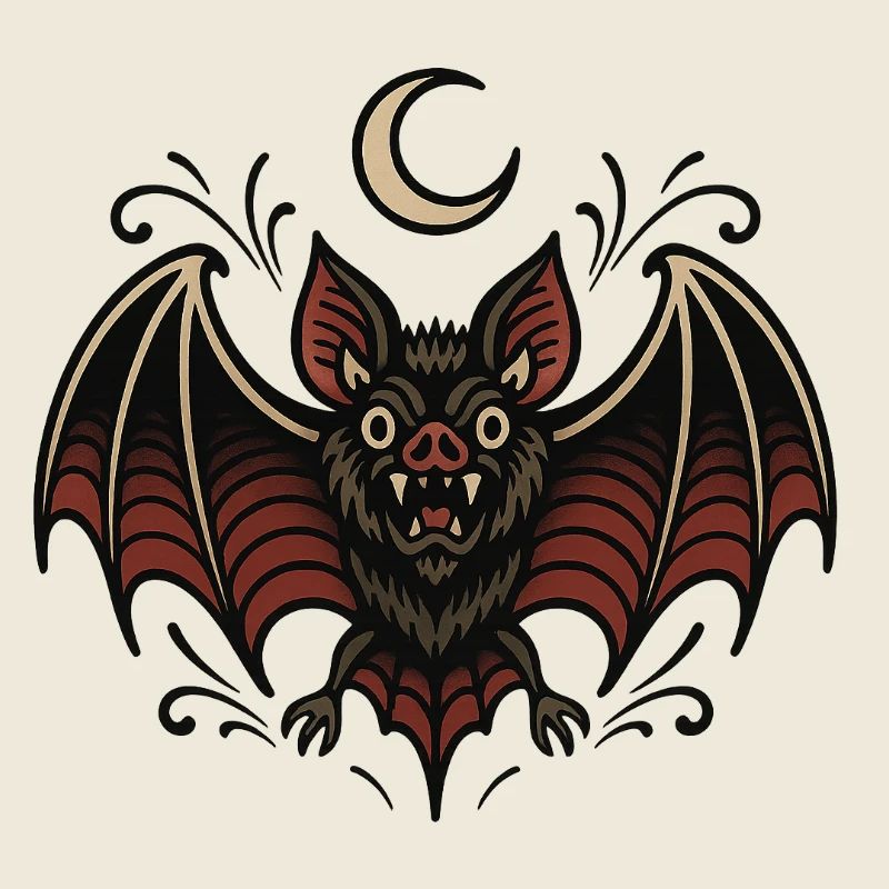 Moon Bat Night Magic