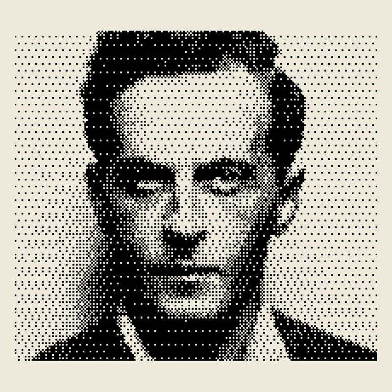 Ludwik Wittgenstein raster portrait