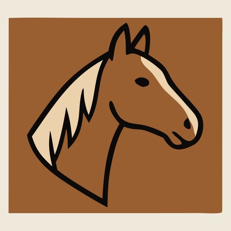 Horse Profile Head Nature