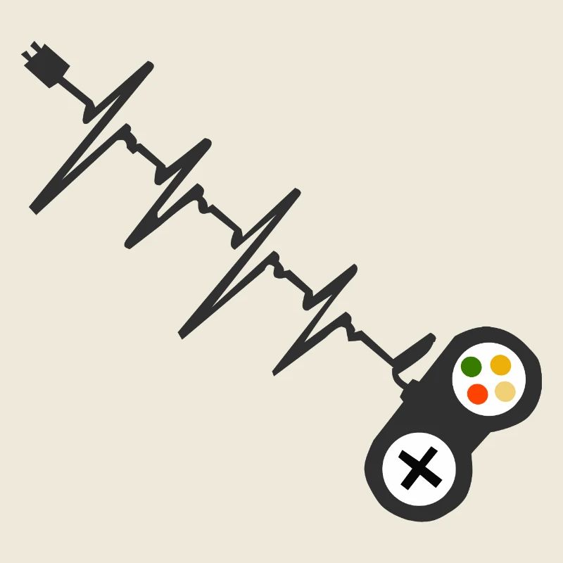 Graphisme Pulse Gamer Heartbeat Controller