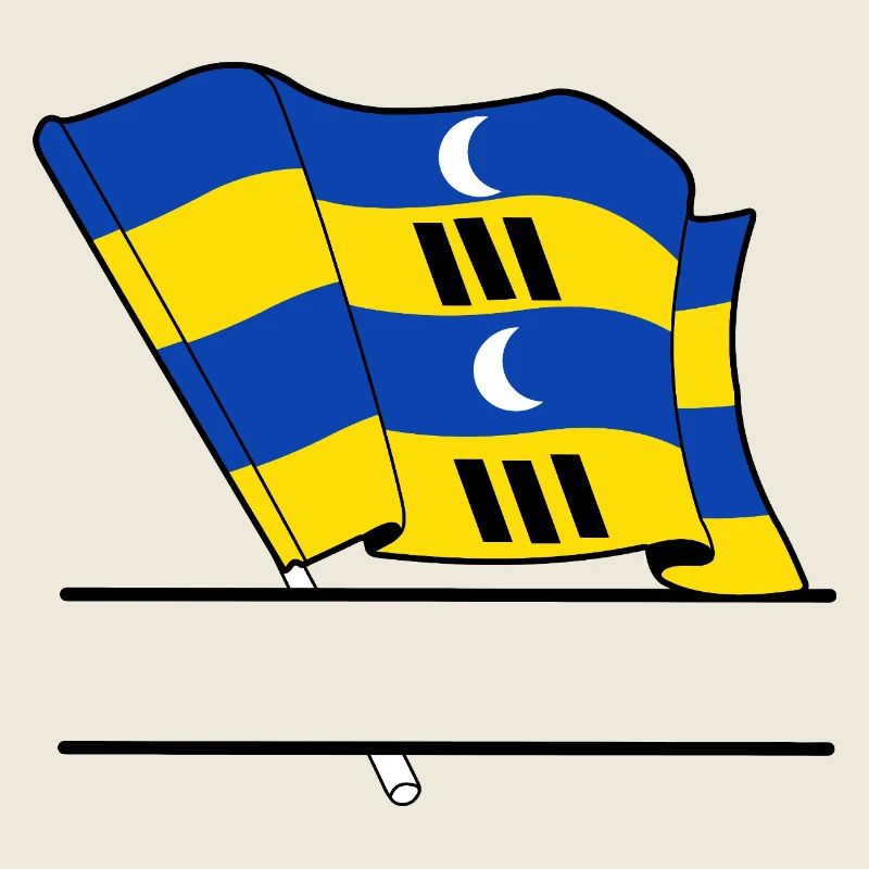 Drapeau Ameland – Conception sur mesure de l’île