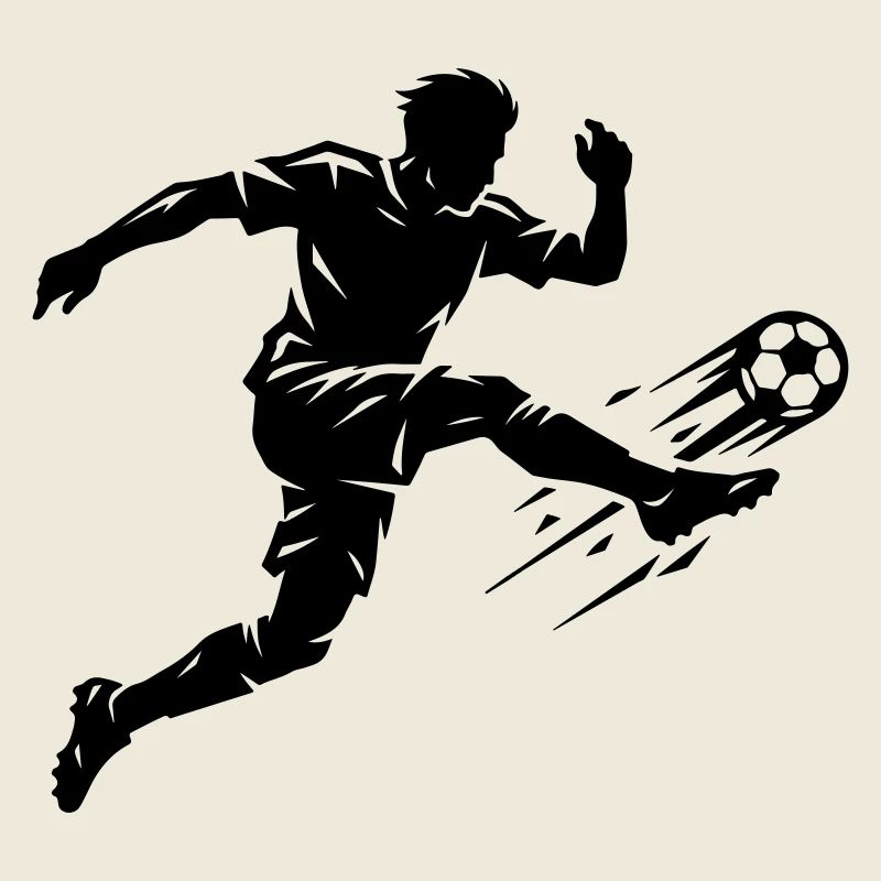 Soccer Silhouette Soccer