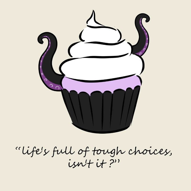 Ursula in Cupcake