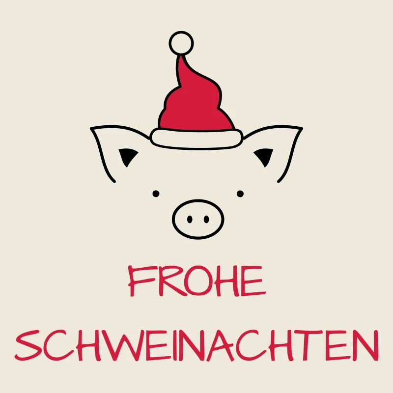 Joyeux Noël Cochon I Joyeux Schweinachten