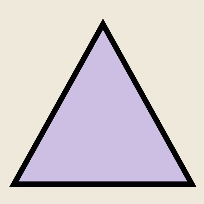 forme de triangle hippie triangle