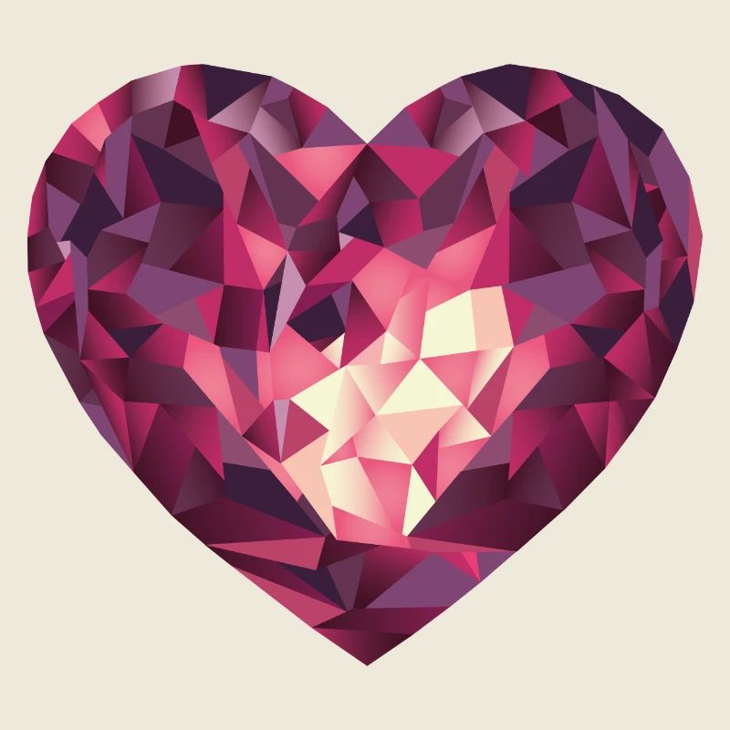 Herz Edelstein Valentinstag Muttertag