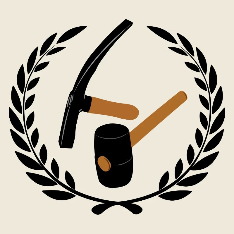 Paver logo in laurel wreath color