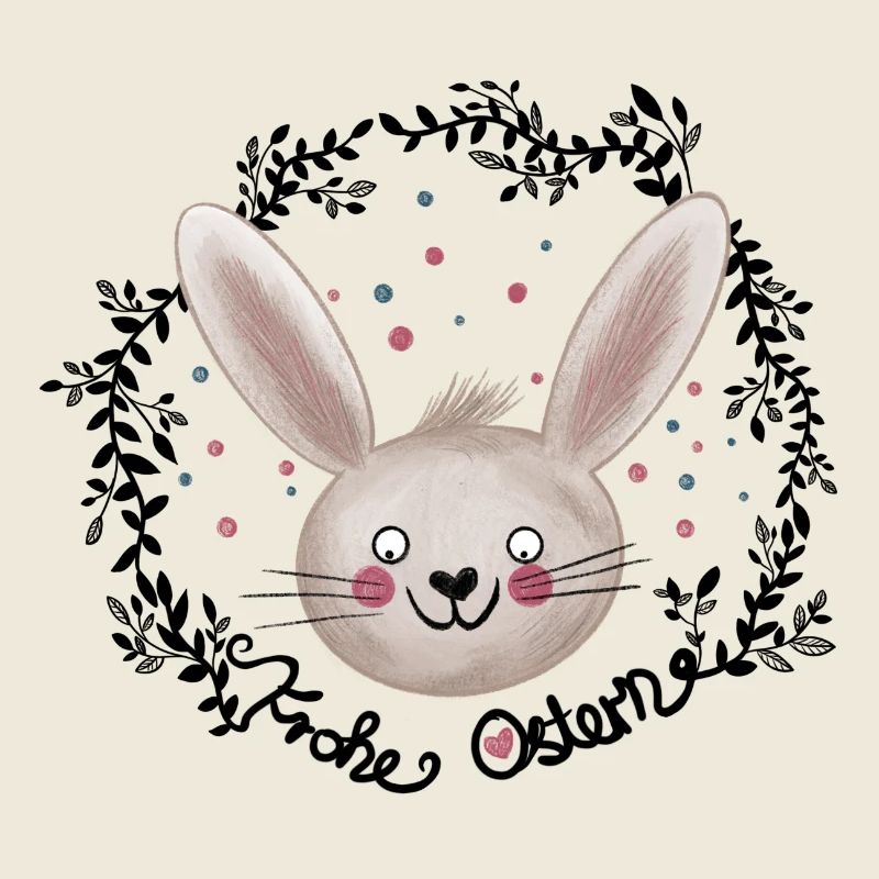 Lapin de Pâques Joyeuses Illustrations de Pâques