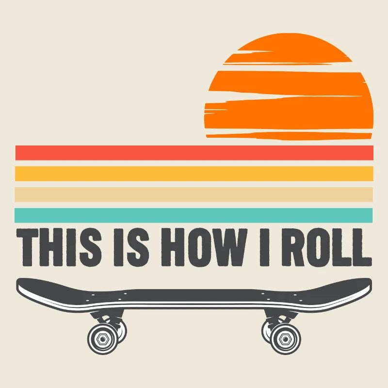 Skateboard c’est comme ça que je roule