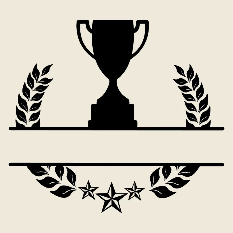 Lorbeerkranz-Monogramm-Becher