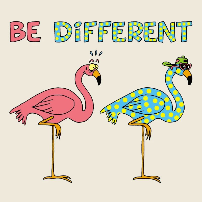 Different Flamingo