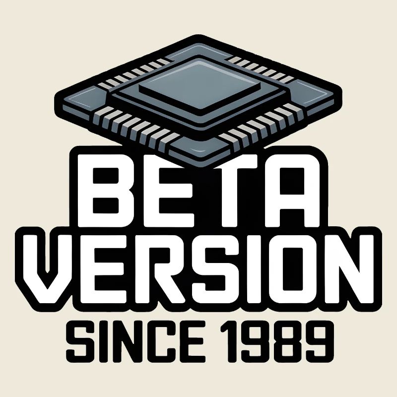 Futuristic Computer Chip Analog Printing