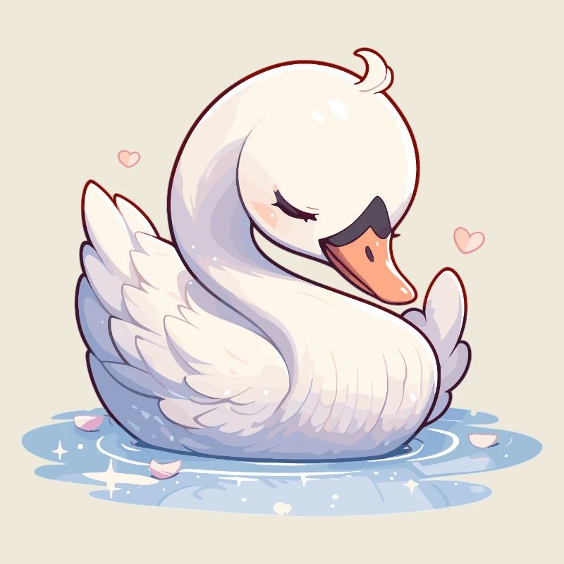 Schwäne Schwan