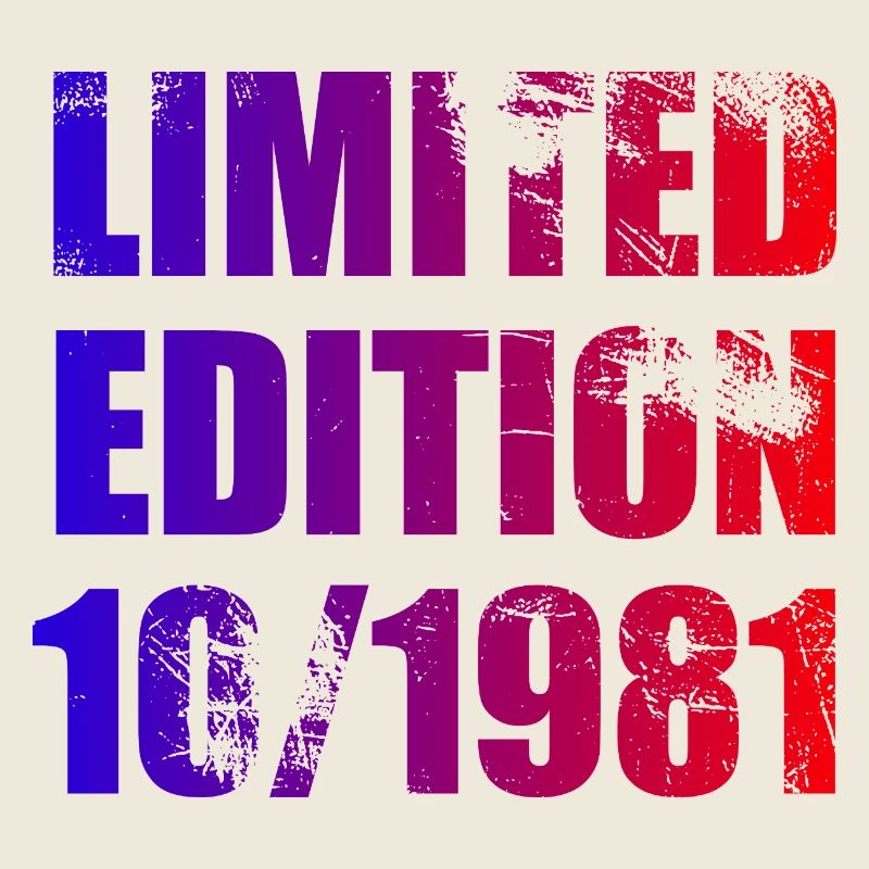 44e anniversaire Edition limitée 10/1981