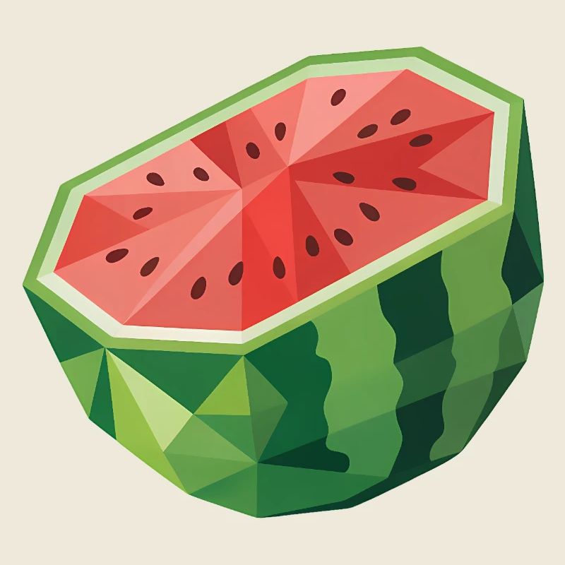 Melon - Cool Fruit Logo