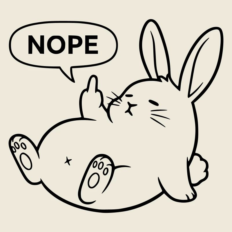 Non, Lapin | Déclaration de lapin coquin