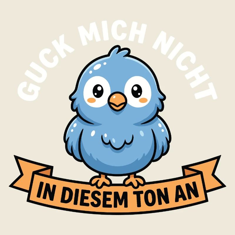 Ne me regarde pas sur ce ton ! Conception des oiseaux