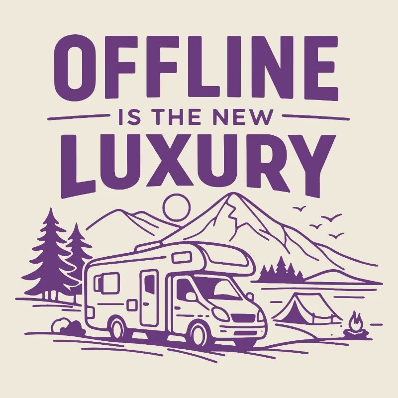 Offline ist der neue Luxus – Camper Szene