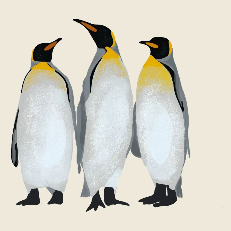 Three Penguins