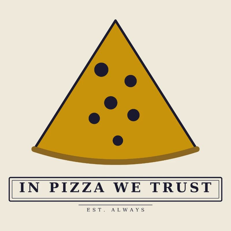 Dans la pizza, nous avons confiance