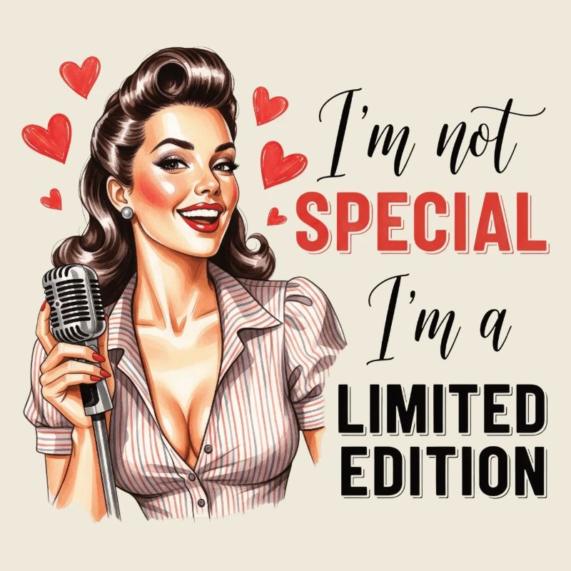 Ich Bin Eine Limitierte Ausgabe Retro-hausfrau