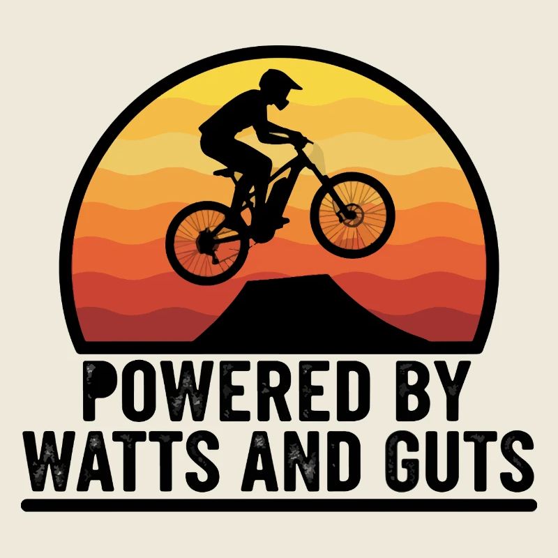 Sunset E-MTB Ebike Jump Power