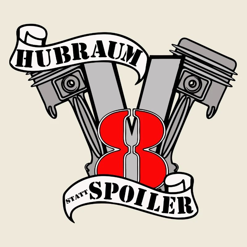 Hubraum startet Spoiler V8
