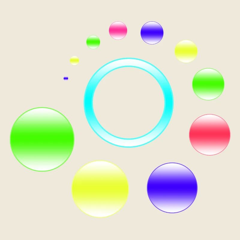 Neon Orbit Ringburst