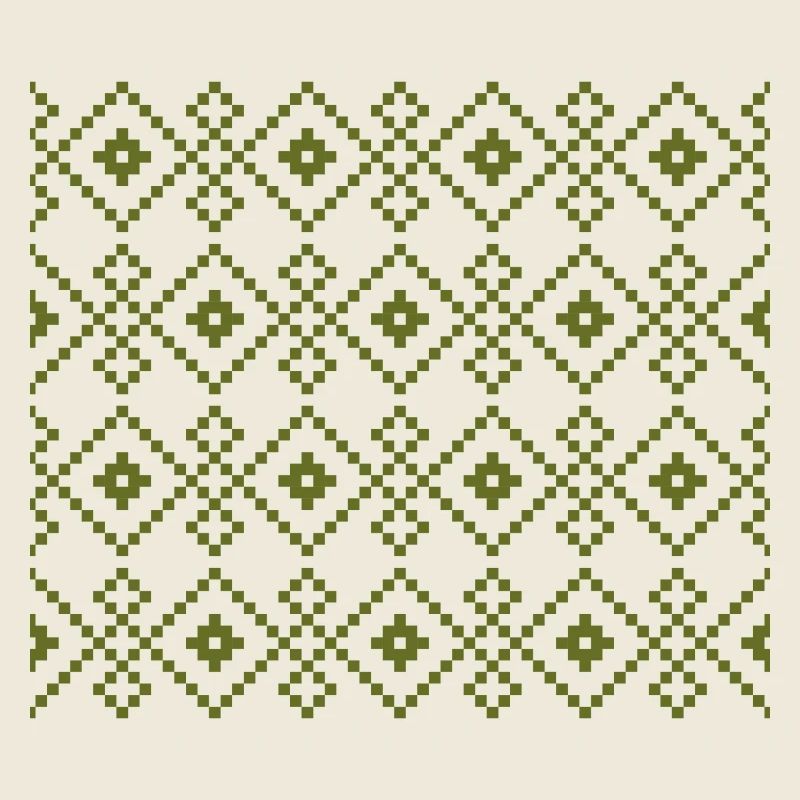 Pull uni de Noël (vert)