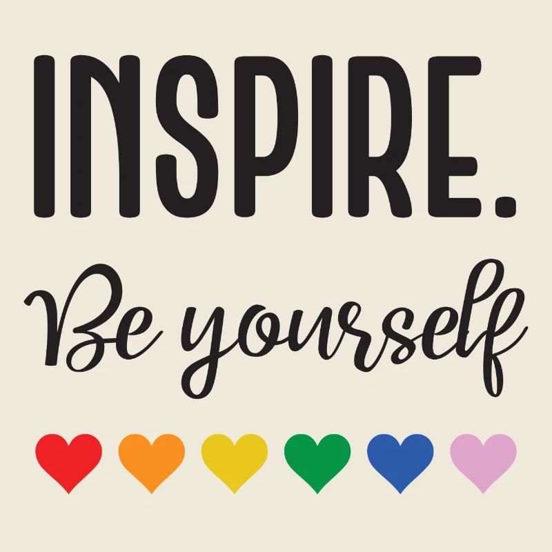 Mois de la fierté LGBT - Inspire. Soyez vous-même