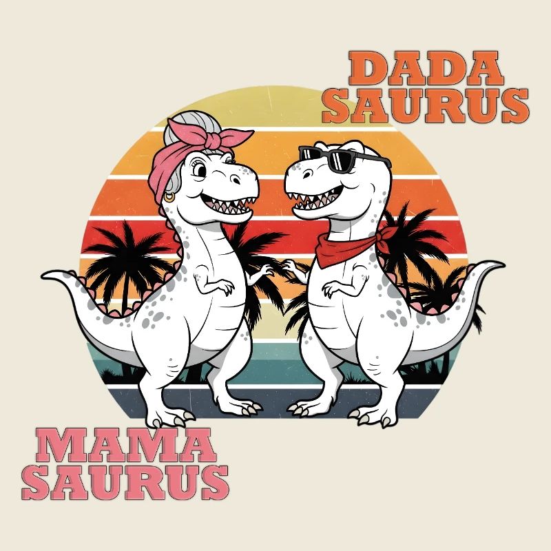 Mama & Dada Saurus – The Dino Fun Duo!