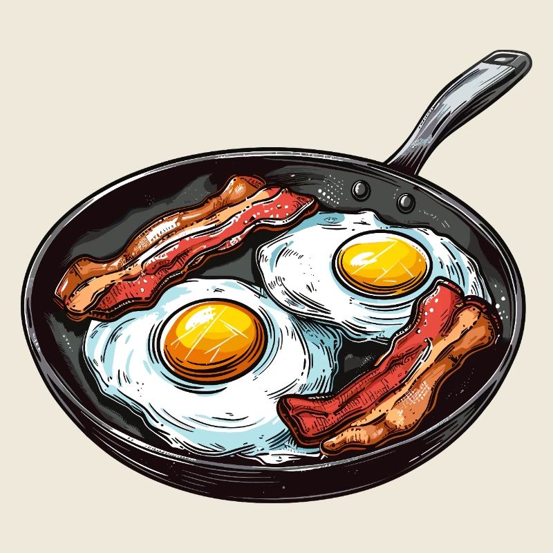 Kitchen Magic Breakfast Motif