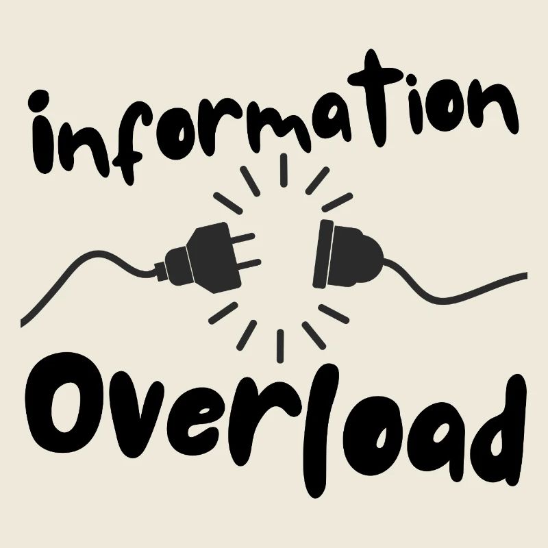 Information overload Stecker Strom
